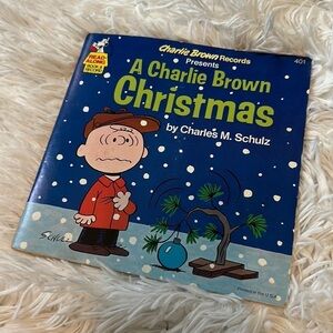 Vintage record “A Charlie Brown Christmas”